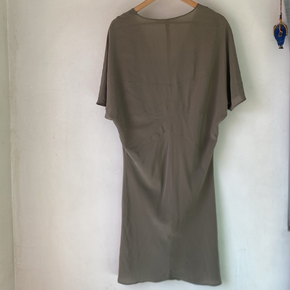 Hache 48 EU Silk Midi Dress - Picture 6 of 10